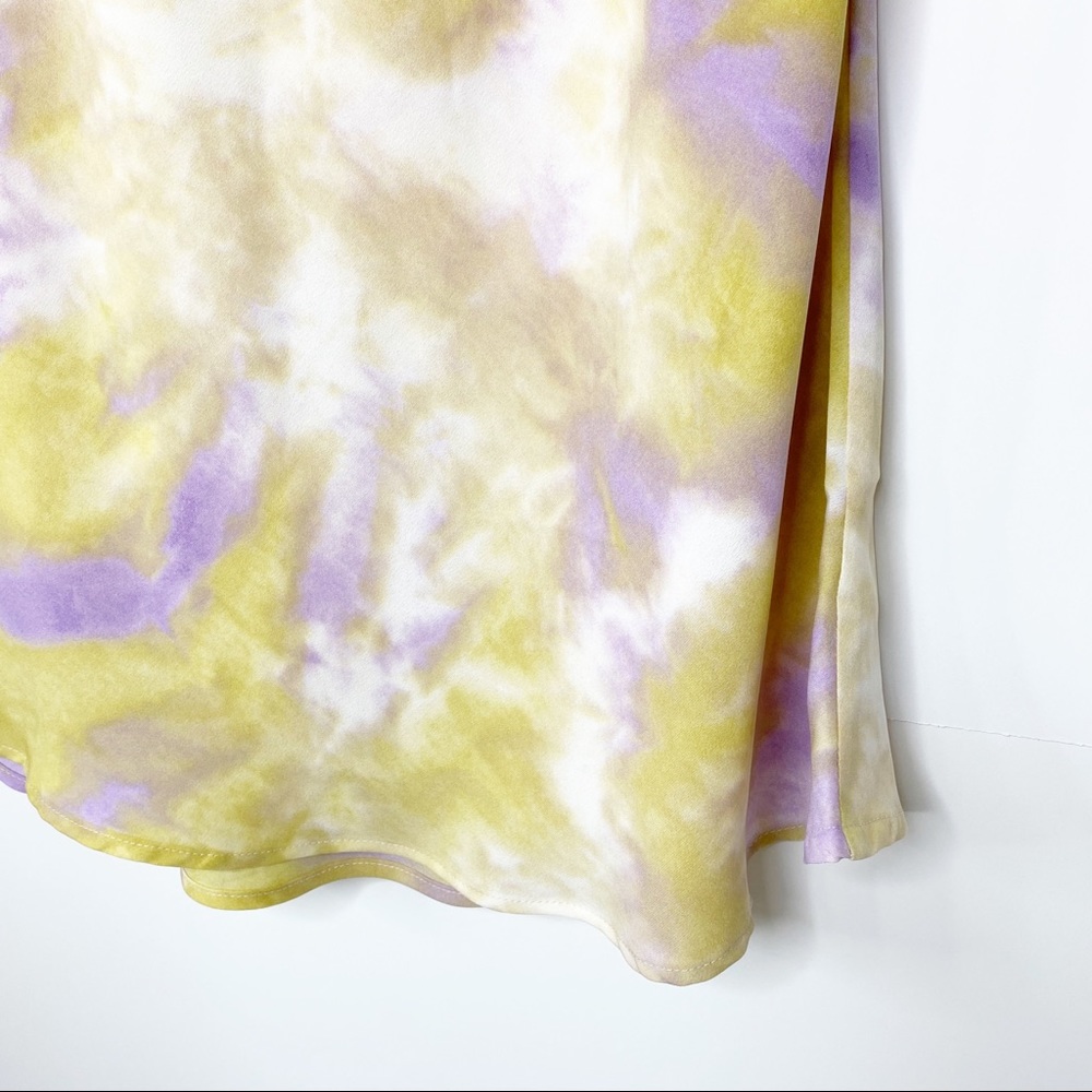 Etophe Studios Tie Dye Midi Slip Skirt - Picture 4 of 6